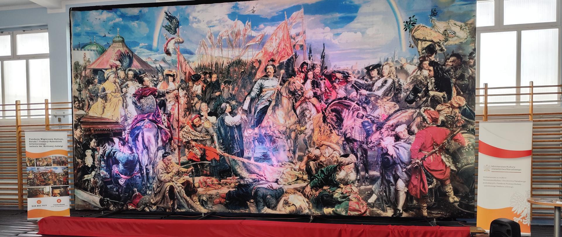 Obraz Jan III Sobieski pod Wiedniem