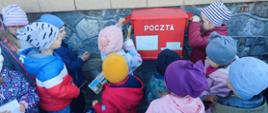 Wizyta przedszkolaków na Poczcie Głównej w Mielcu