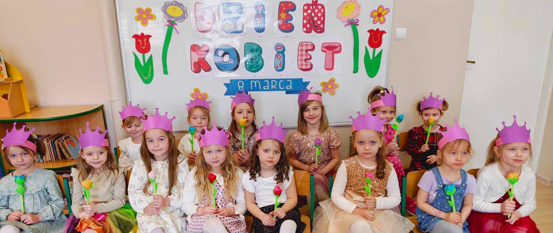 Dzień Kobiet w przedszkolu.