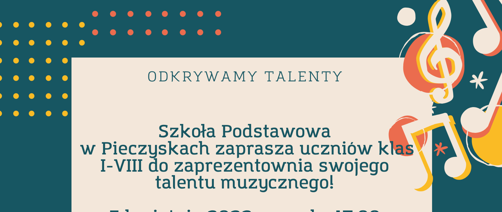 Odkrywamy talenty muzyczne