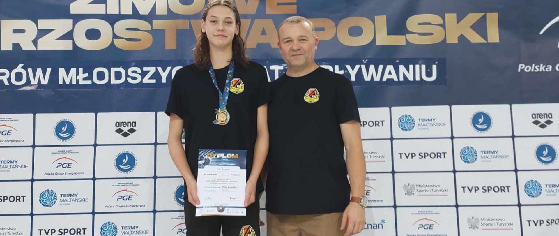 Trzy medale Laury Gil, uczennicy SMS Ostrowiec na Mistrzostwach Polski