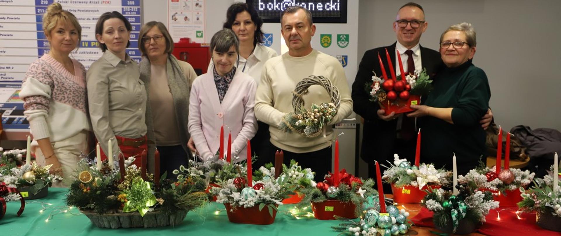 Podopieczni WTZ w Końskich przygotowali kiermasz świąteczny