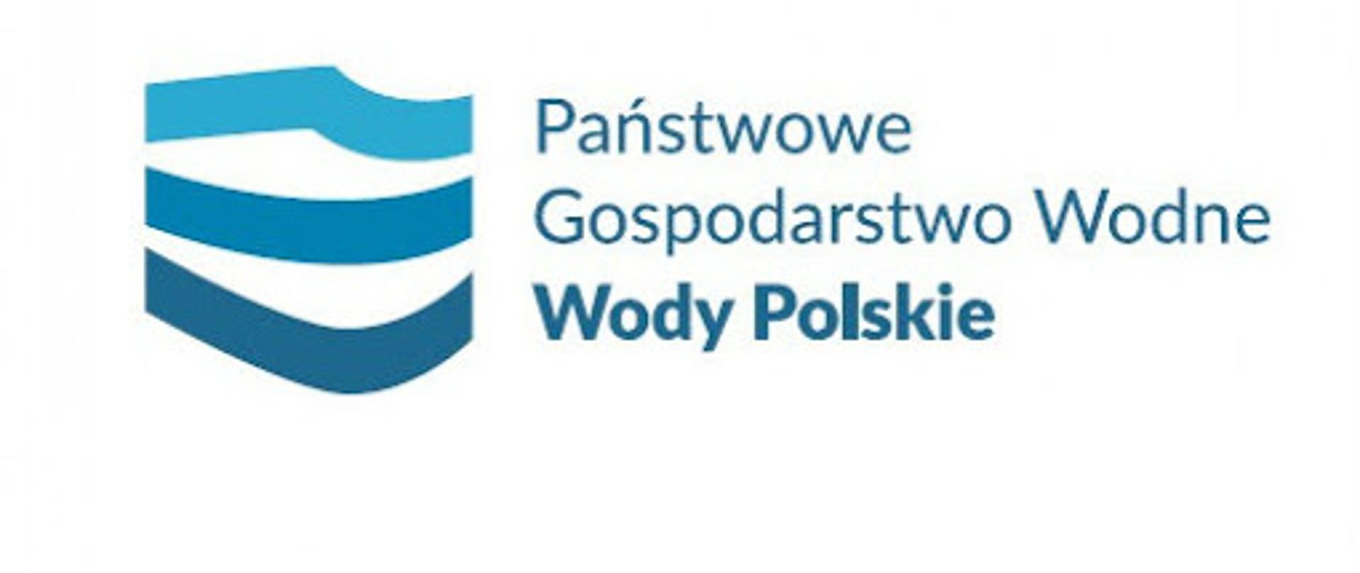Logotyp Państwowego Gospodarstwa Wodnego Wody Polskie