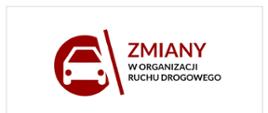 Grafika, komunikat o zmianie organizacji ruchu w sobotę 2.04. wokół Rynku w Chodzieży 