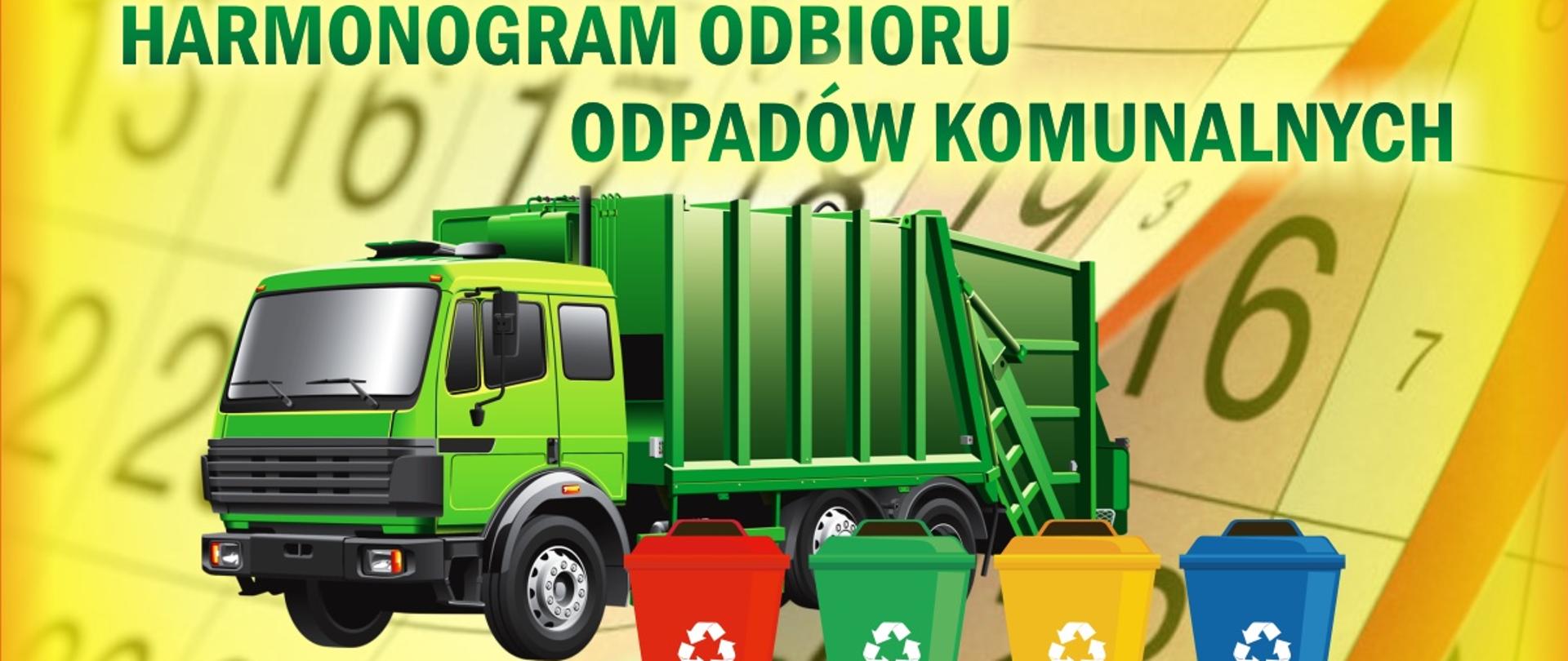 Harmonogram odbioru odpadów