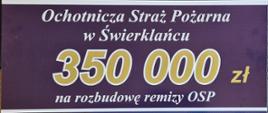 350 000 zł na rozbudowę remizy OSP w Świerklańcu