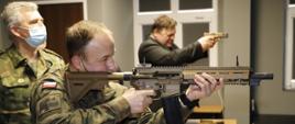 Otwarcie wirtualnej strzelnicy „POJEDYNEK” w ZSP nr 1 w Końskich