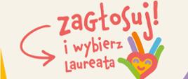 Plakat promujący głosowanie na Kandydatkę, Kandydata – Wolontariuszkę, Wolontariusza w konkursie „Mazowieckie Barwy Wolontariatu”