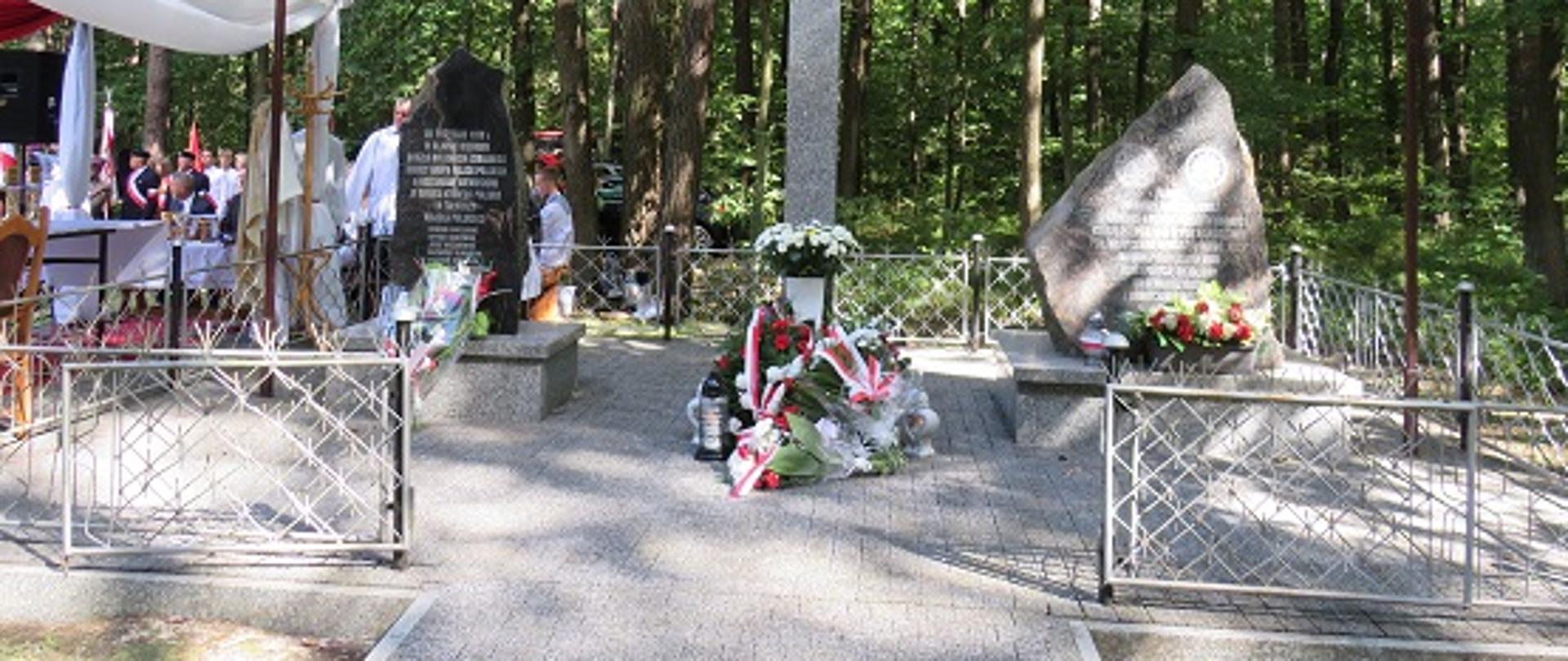 msza w lesie unińskim