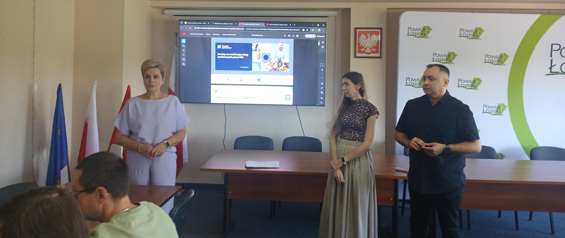Spotkanie dotyczące projektu grantowego „Premia społeczna”