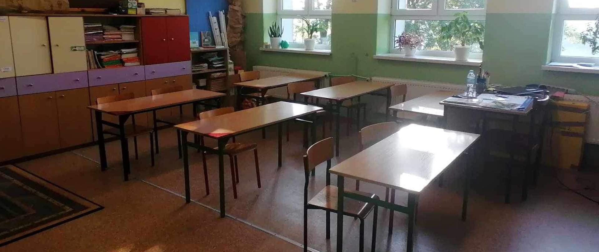 Dzień Pustej Klasy w Szkole Podstawowej im. Jana Pawła II w Żarnowie