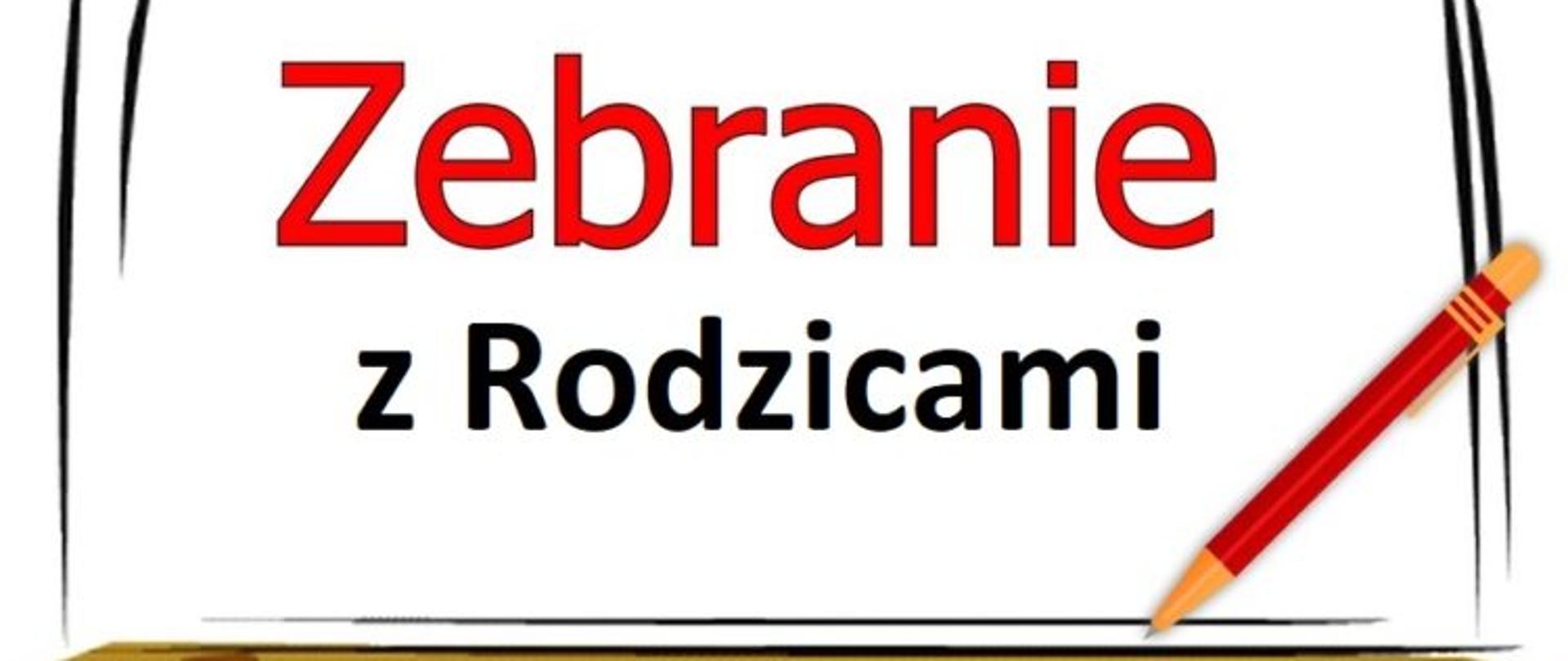 Zebranie z rodzicami.