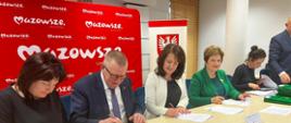 Podpisanie umów z Samorządem Województwa Mazowieckiego