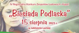 Zaproszenie na Biesiadę