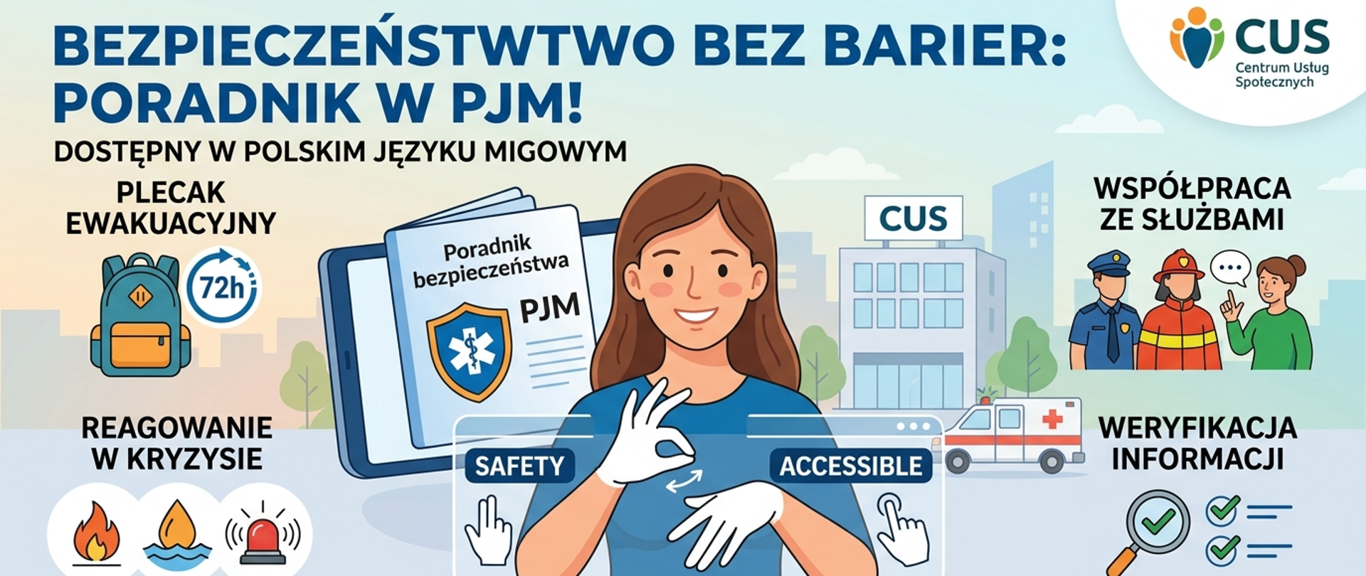poradnik bezpieczeństwa - infografika
