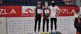 Zawodnicy na podium