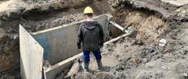 Budowa tranzytu kanalizacji, maj 2021