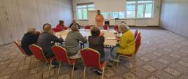 zajęcia integracyjne w sali szkoleń