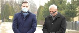 Oddanie do użytku chodnika w miejscowości Dobrucowa
