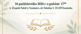 Uroczysta Gala Wręczenia Stypendiów Wójta Gminy Szastarka