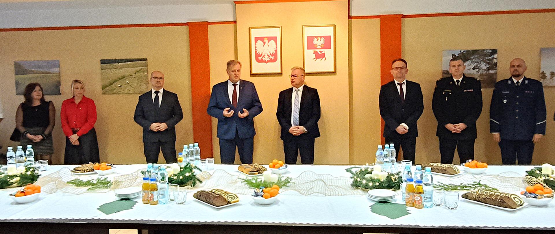 Spotkanie opłatkowe w Starostwie Powiatowym w Bielsku Podlaskim 12-12-2024 