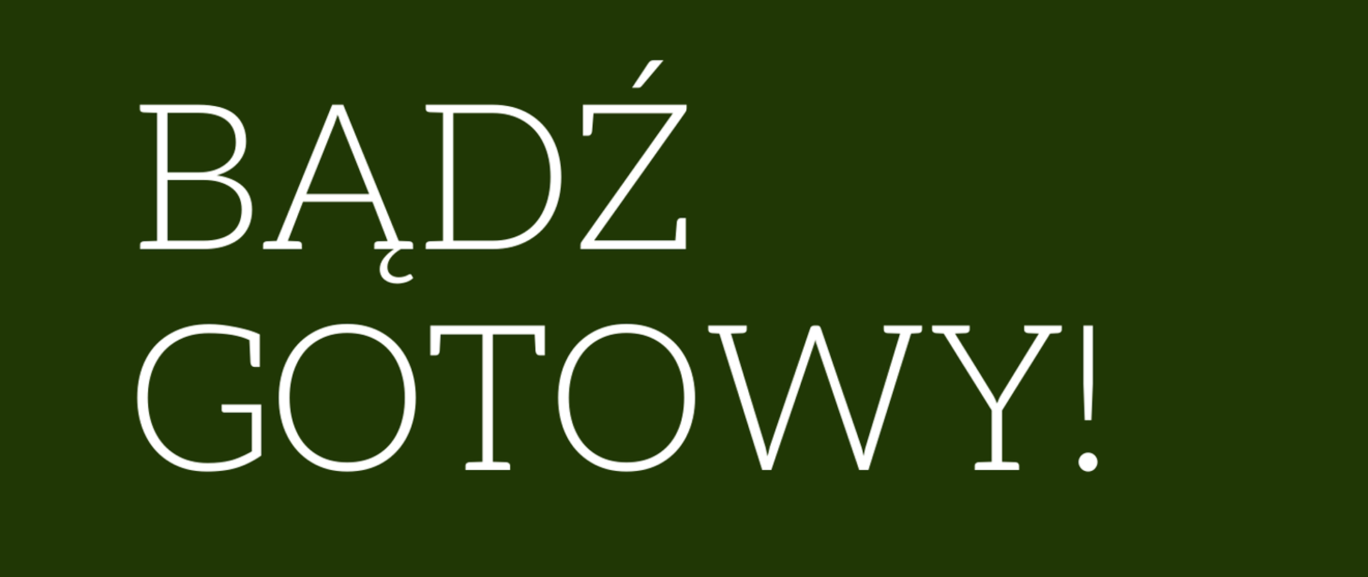 Bądź gotowy - poradnik na czas kryzysu i wojny