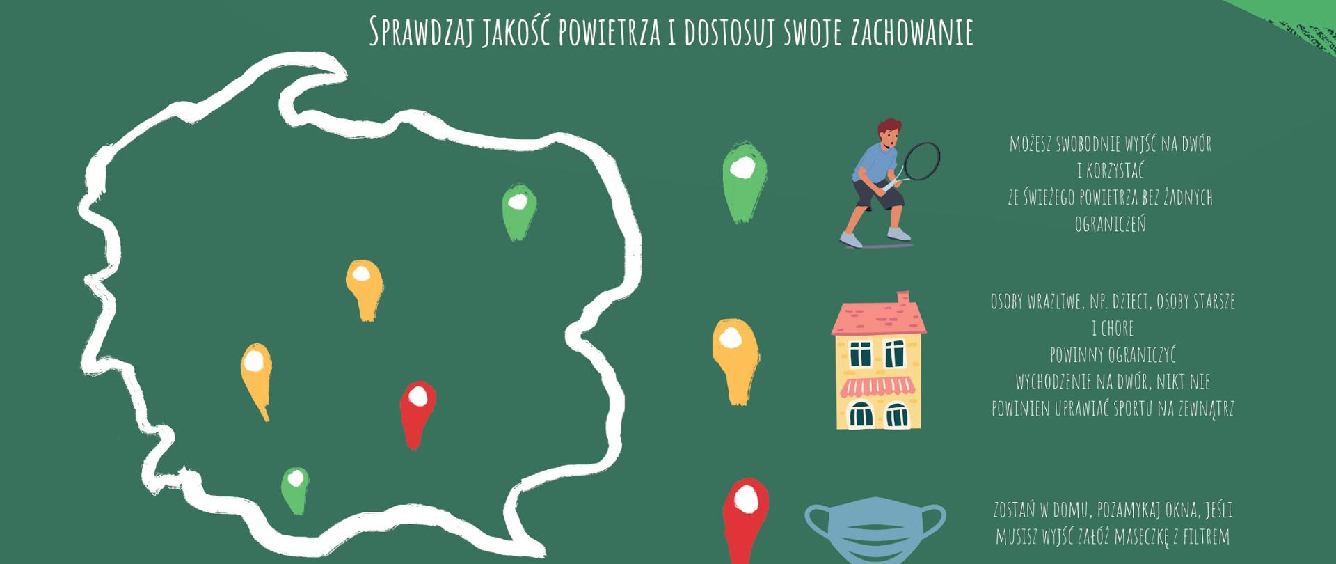 Plakat projektu pn. „Czyste powietrze – jak, po co i dlaczego? – scenariusze zajęć lekcyjnych dla klas 1-3 szkół podstawowych na Mazowszu”