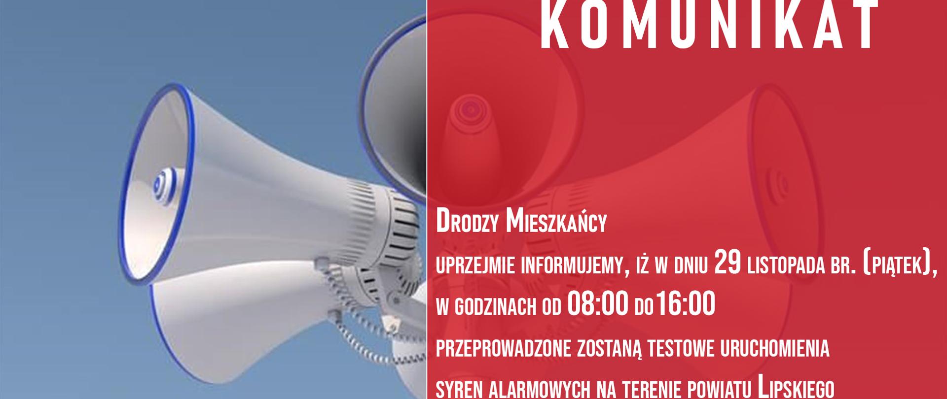 komunikat rysunek syren