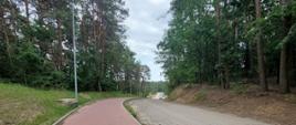 Ulica Siejka przed planowaną przebudową 