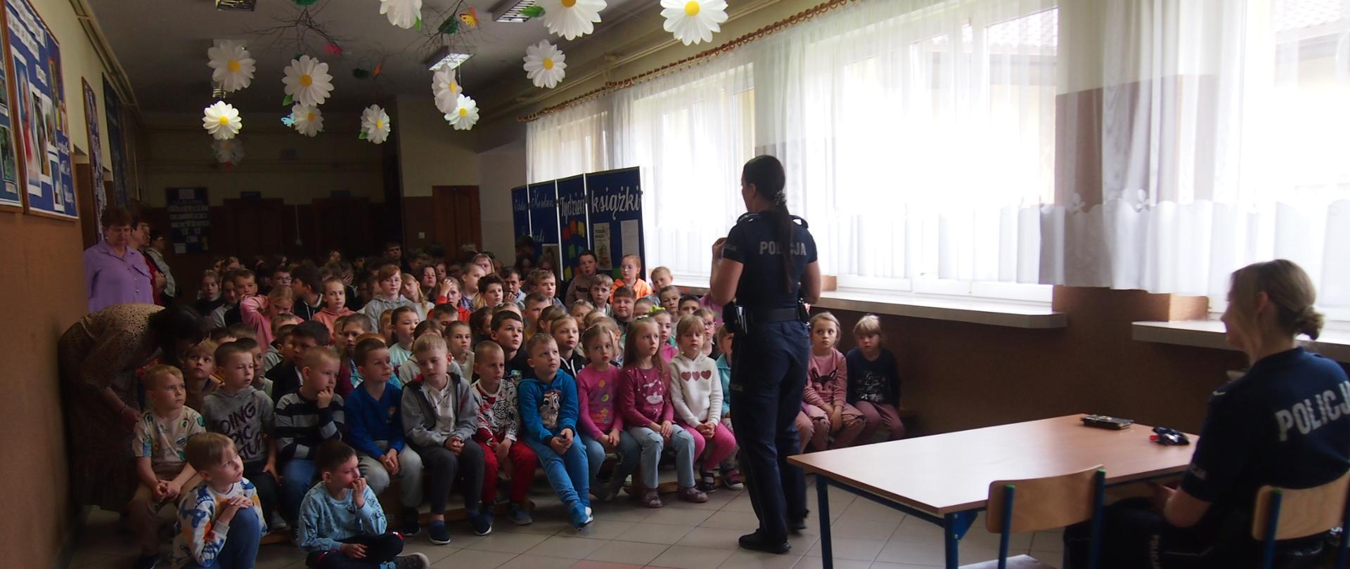  Prelekcja Policji na temat bezpiecznych wakacji 