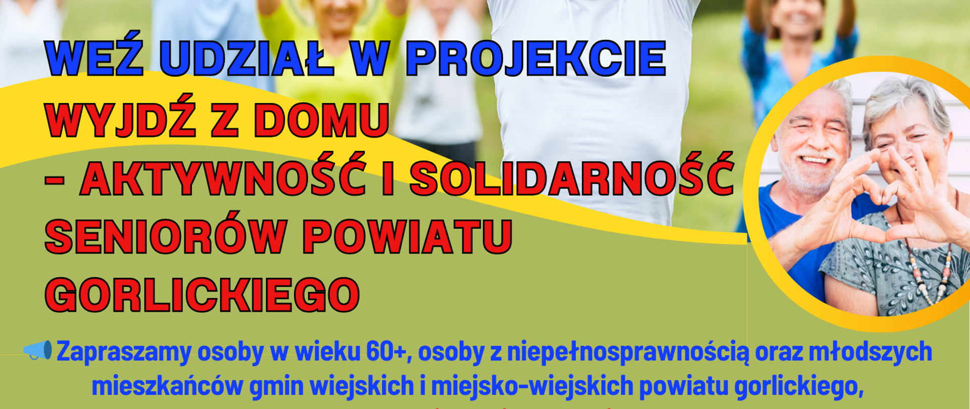 plakat projektu Aktywni+