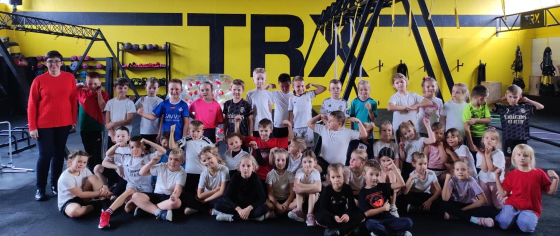 Klasa 1C na sportowo w G4! - Tydzień profilaktyki