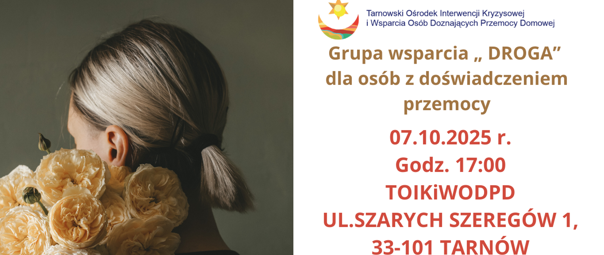 Grupa wsparcia TOIKiWODPD 07.10.2025r. godzina 17:00