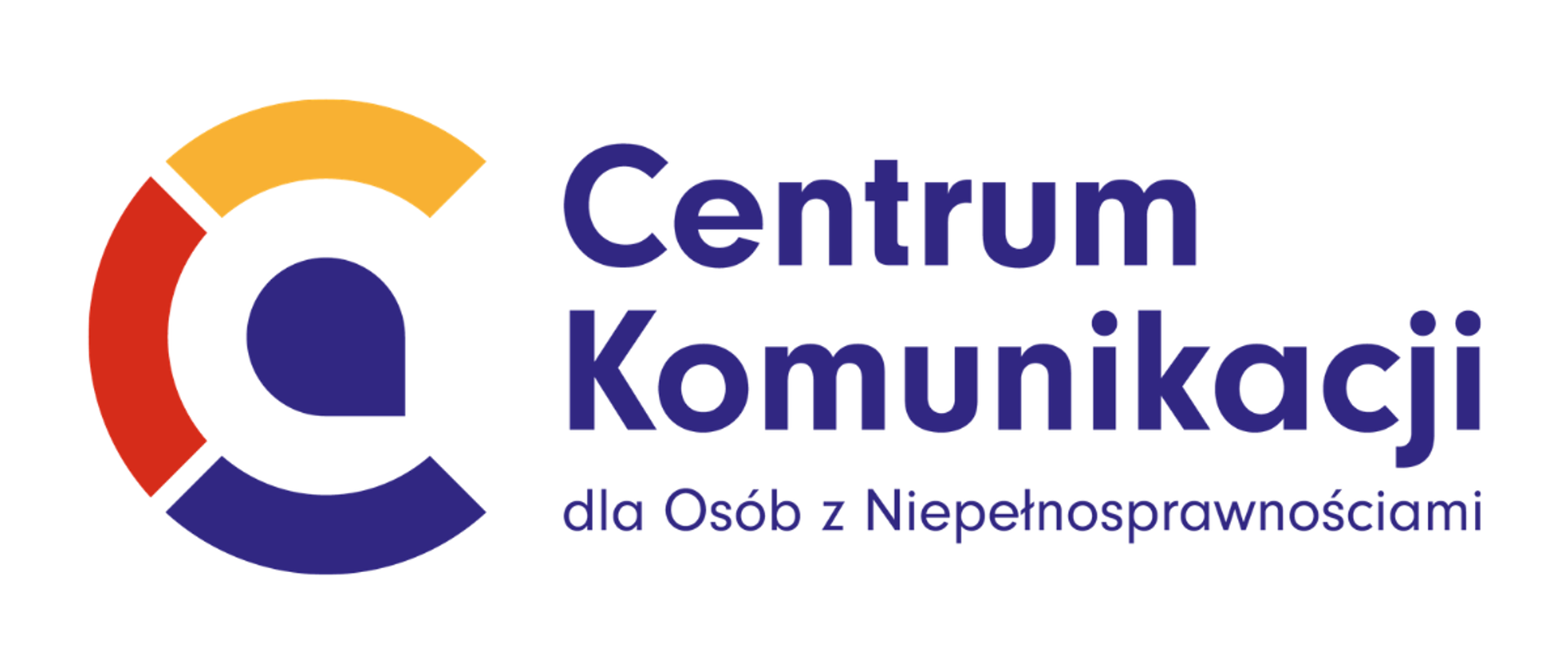 Logo Centrum Komunikacji dla osób z niepełnosprawnościami