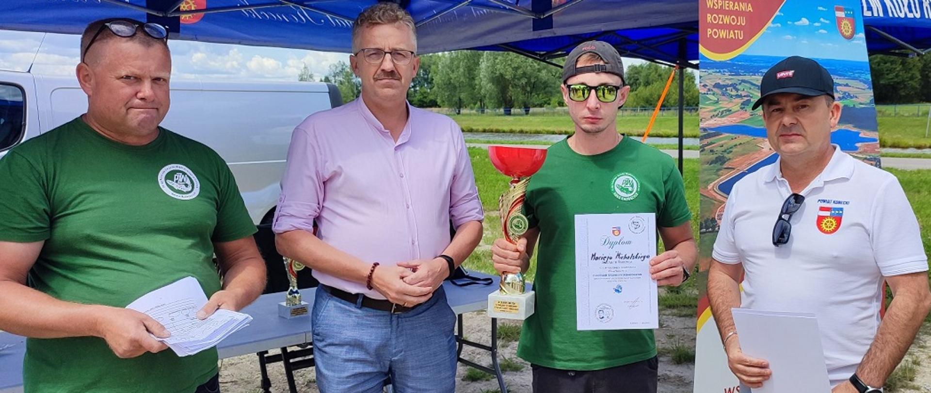 Zawody wędkarskie o Puchar Starosty Koneckiego na zbiorniku w Antoniowie