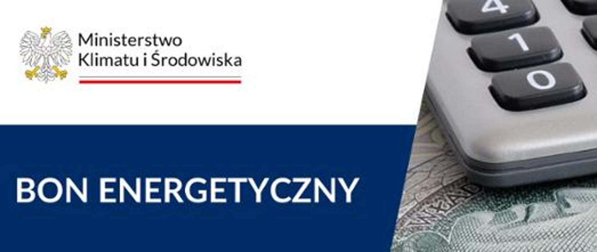 na zdjęciu widnieje napis bon energetyczny