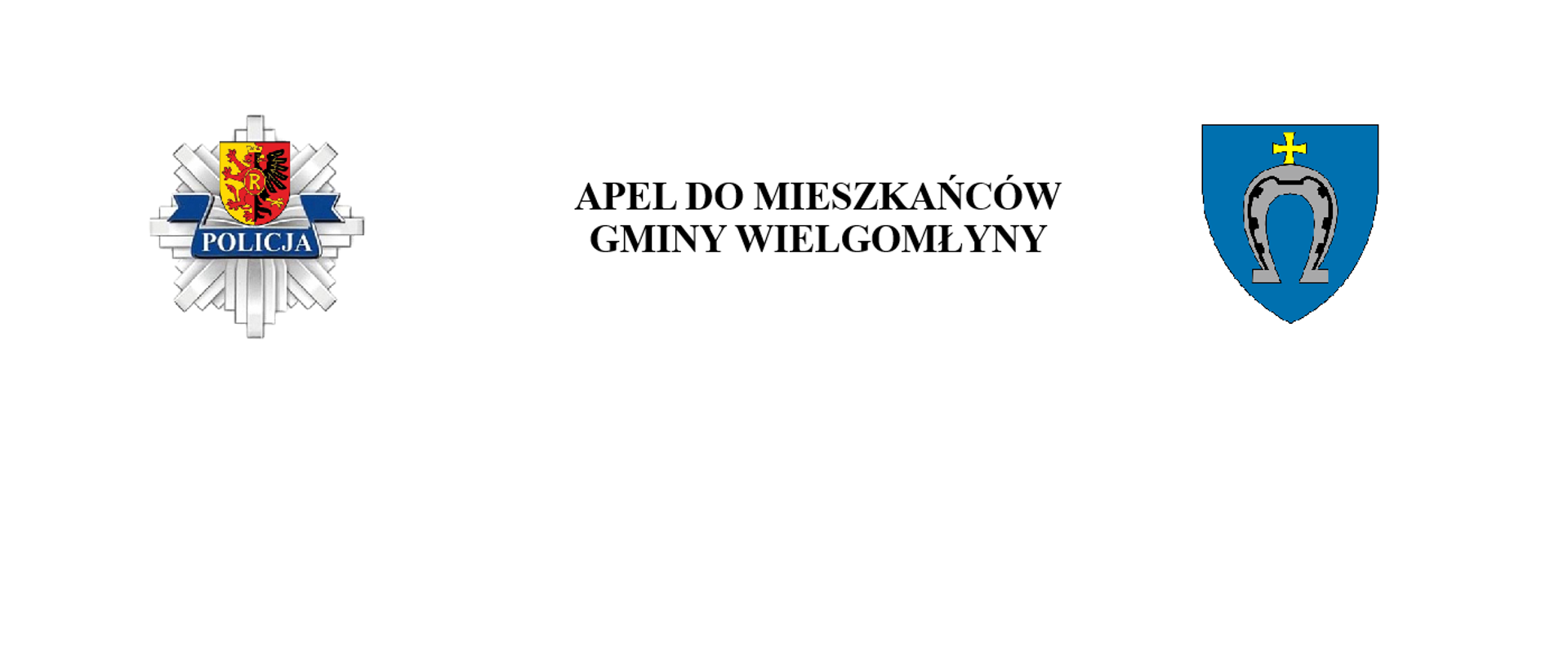 Apel do mieszkańców gminy Wielgomłyny