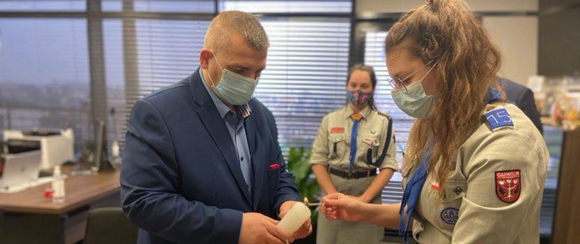 Przekazanie Betlejemskiego Światła Pokoju