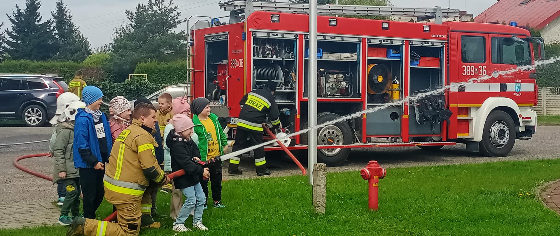 Wizyta w Straży Pożarnej