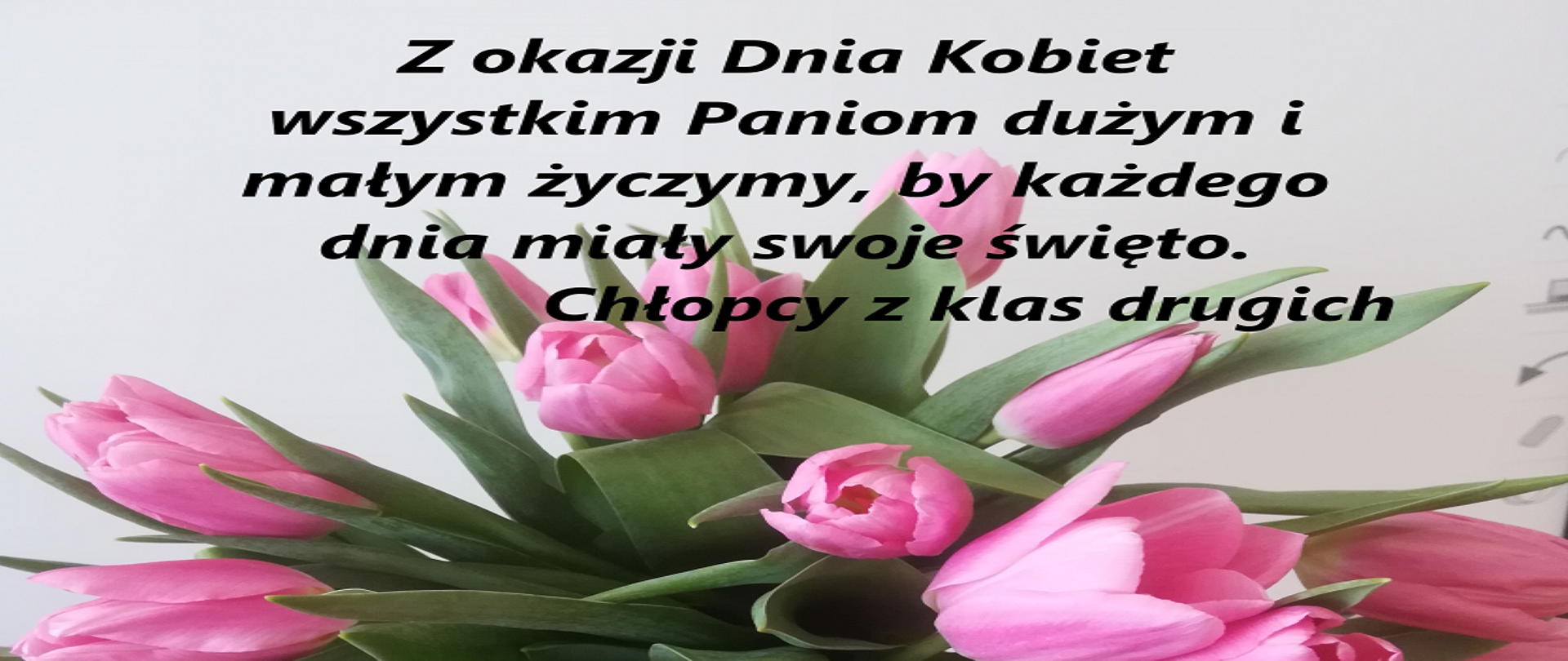 życzenia z okazji Dnia Kobiet