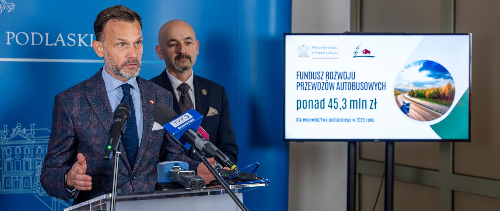 wojewoda wypowiada się