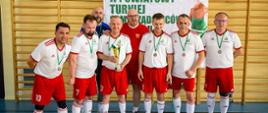 Na zdjęciu drużyna reprezentująca Powiat Dąbrowski 