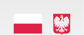 plakat dotyczący opieki wytchnieniowej w górnej części po lewej stronie biało czerwona flaga po prawej stronie godło Polski biały orzeł w koronie na czerwonym tle. 