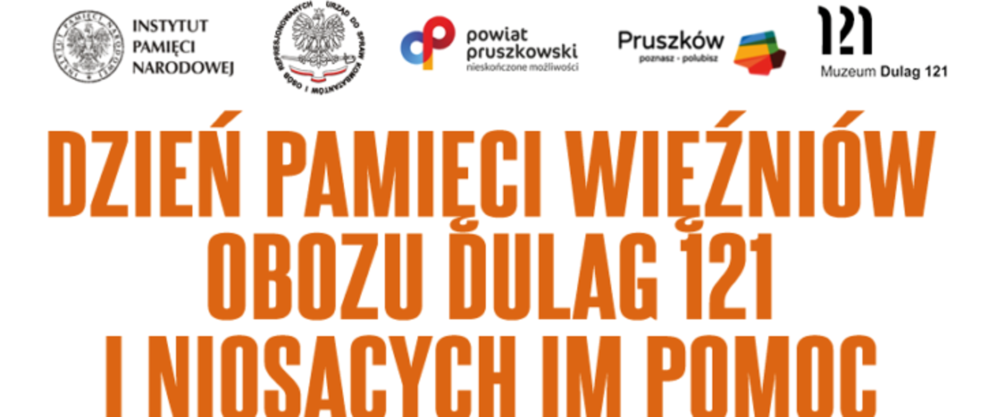 Dzień Pamięci Więźniów Obozu Dulag 121 i Niosących Im Pomoc - plakat 