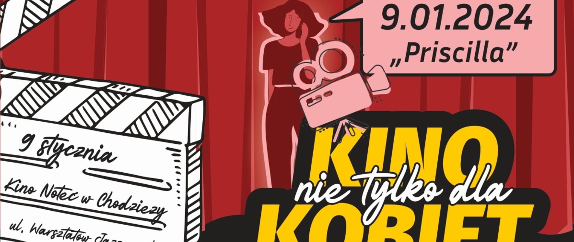 plakat Kino nie tylko dla kobiet 