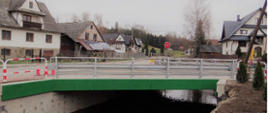 Przebudowany most na potoku Rokicianka znajdujący się koło remizy OSP w Rokicinach Podhalańskich
