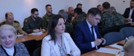 Członkowie posiedzenia podczas obrad