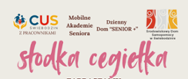 plakat akcji Słodka cegiełka”