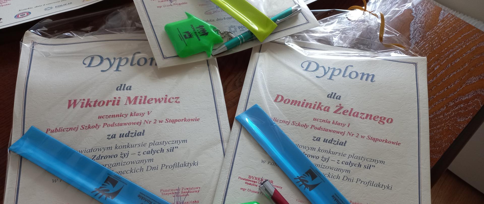 Rozstrzygnięcie konkursu plastycznego pt. „Zdrowo żyj – z całych sił”