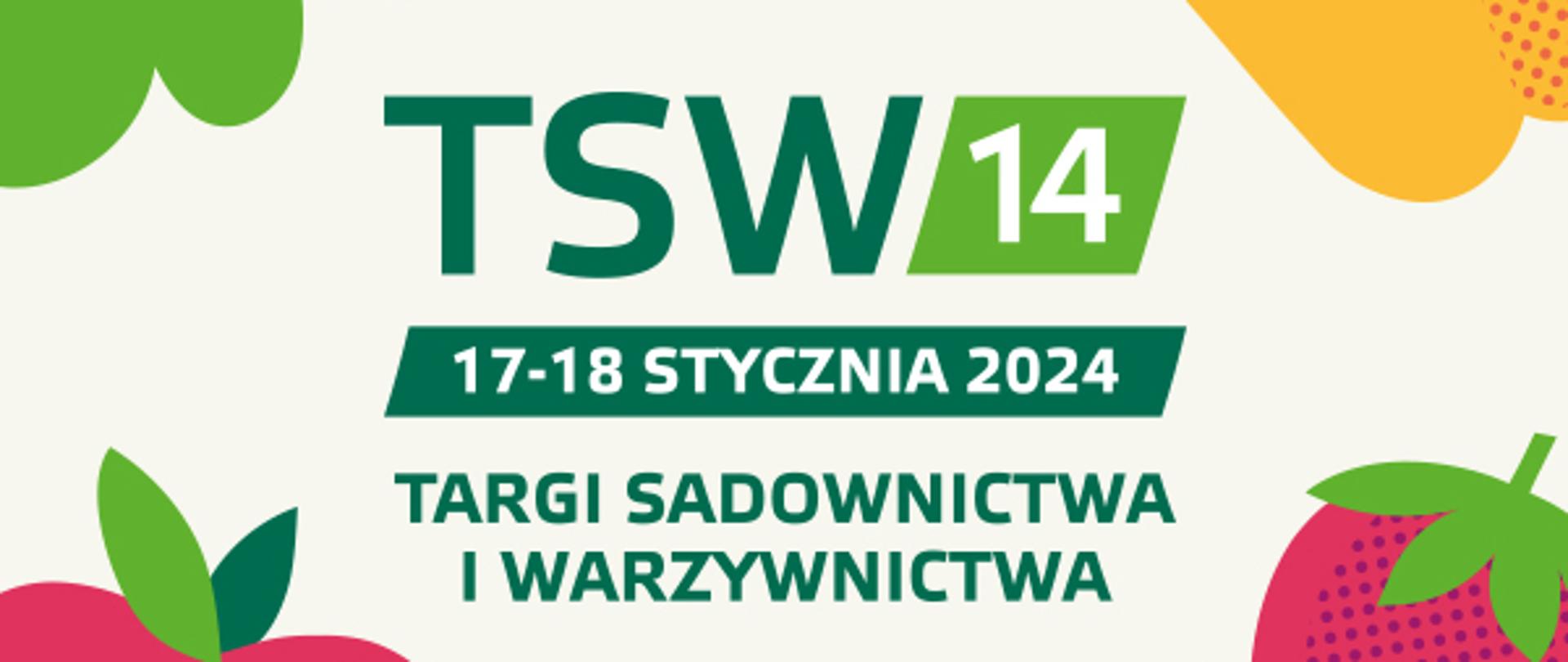 Plakat Targi Sadownictwa i Warzywnictwa